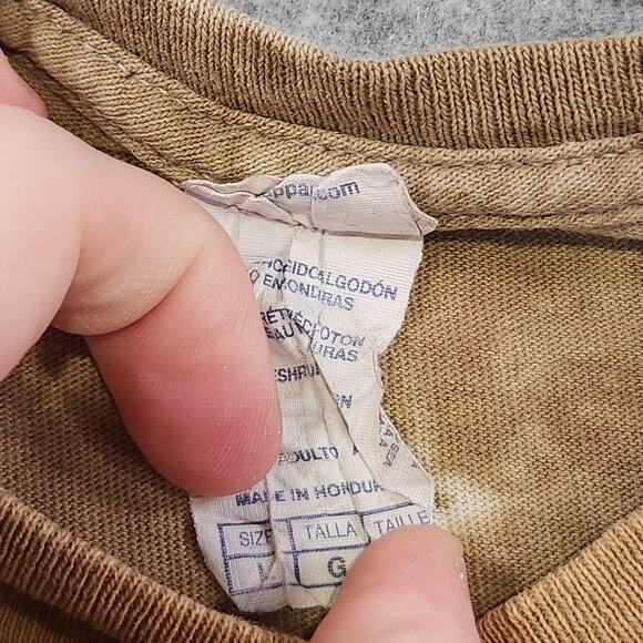 The Mountain Horses T Shirt Mens Large Tie Dye Wild West American Flag Graphic - Picture 6 of 9